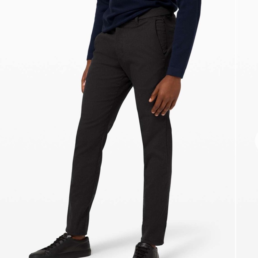 (26) Lululemon Commission Pant Slim *Wool 34"